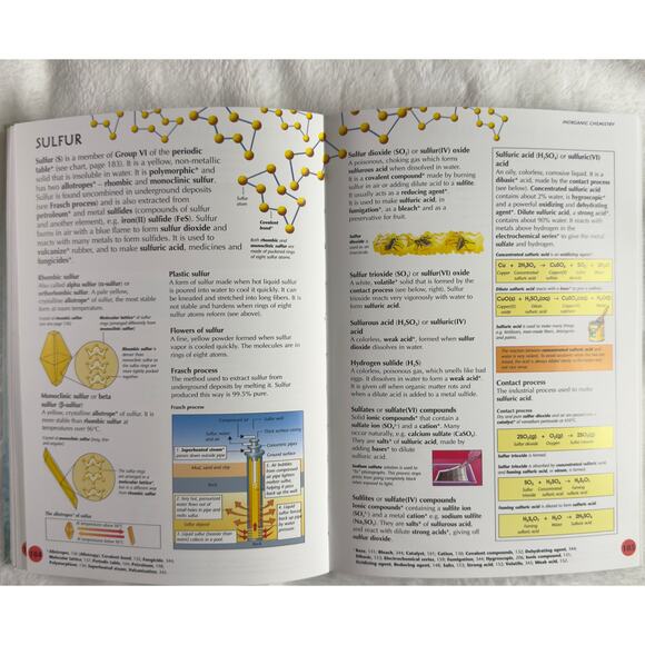 Usborne Illustrated Dictionary of Science Physics Chemistry Biology Reference - Picture 4 of 5